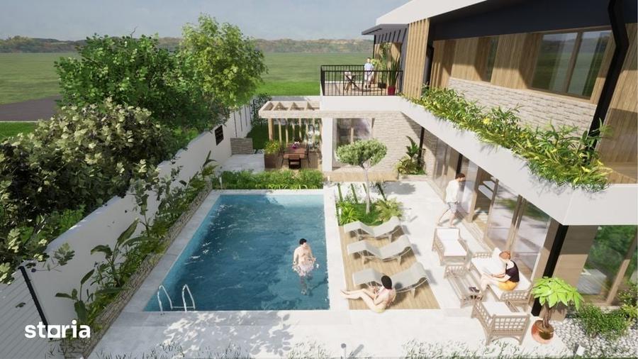 Casă cu 4 camere cu Teren 550 Mp în Apahida