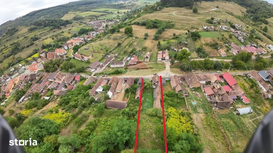 Casă cu 3 camere cu Teren 1523 Mp în Hoghilag