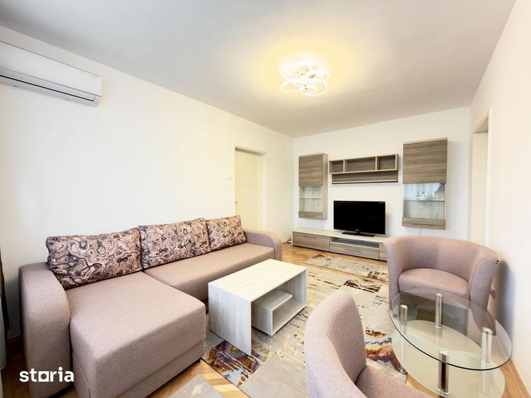 Apartament cu 2 camere, mobilat în Tei