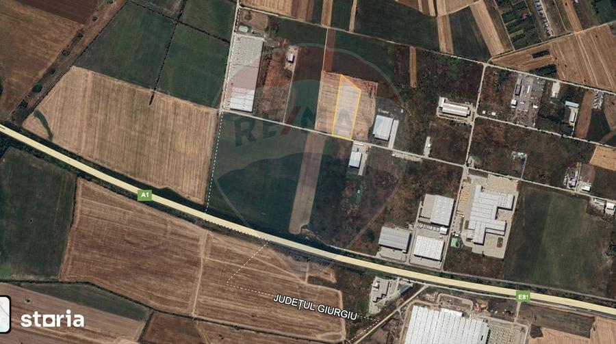 Teren Industrial 3ha/ Autostrada A2 Km 23/Dubla deschidere - 4