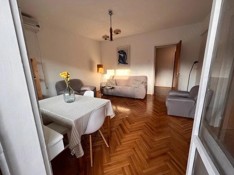 Apartament cu 2 camere decomandat în Cișmigiu