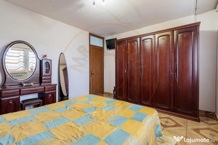 Apartament cu 3 camere decomandat, mobilat în Rahova