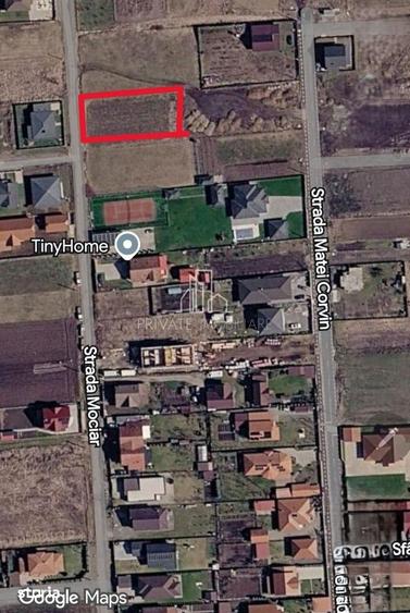 Teren de 1250 mp, în Sângeorgiu de Mureș