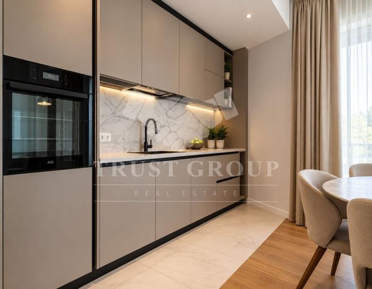 Apartament cu 3 camere semidecomandat, mobilat în Barbu Văcărescu