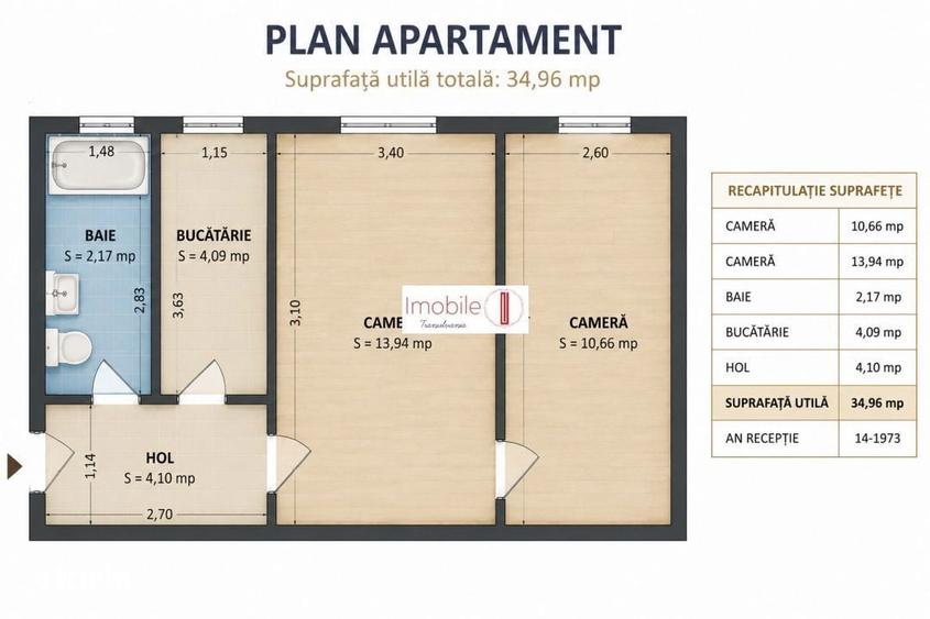 Apartament 2 camere | Micro 3 | Zona Kaufland - 7