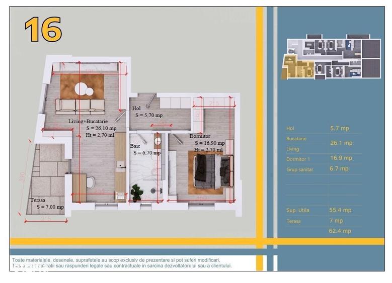 2 Cam. Decomandat/ Drm. Gura Calitei - 1