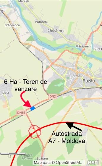 Teren Construcții intravilan de 60000 mp, în 1 Decembrie