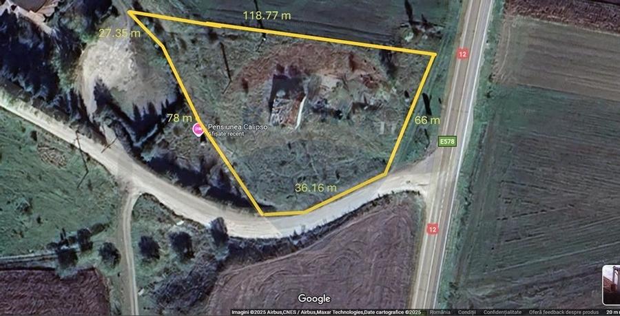 Teren Construcții intravilan de 5600 mp, în Central