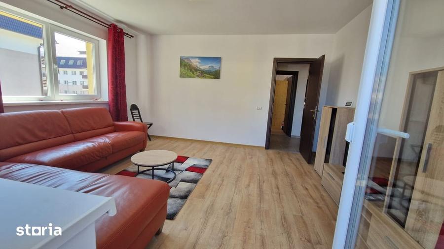 Apartament cu 2 camere decomandat, mobilat în Sânpetru