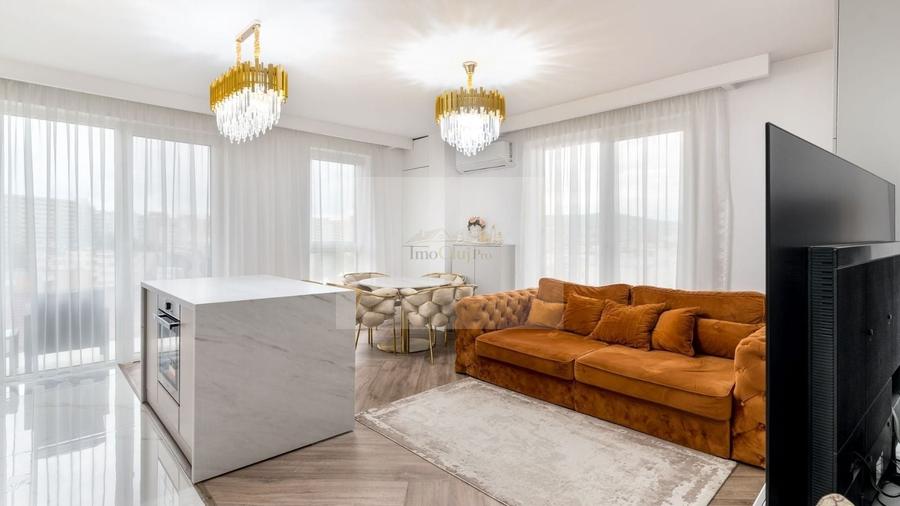 Apartament cu 3 camere semidecomandat, mobilat în Mărăști