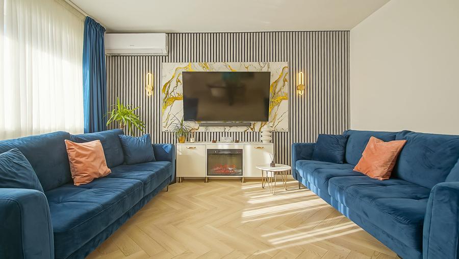 Apartament cu 3 camere decomandat în Sânpetru