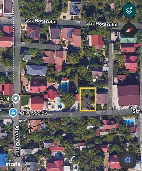 Teren de 400 mp, în Exterior Vest
