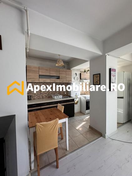 Apartament cu 2 camere semidecomandat, mobilat în Străulești