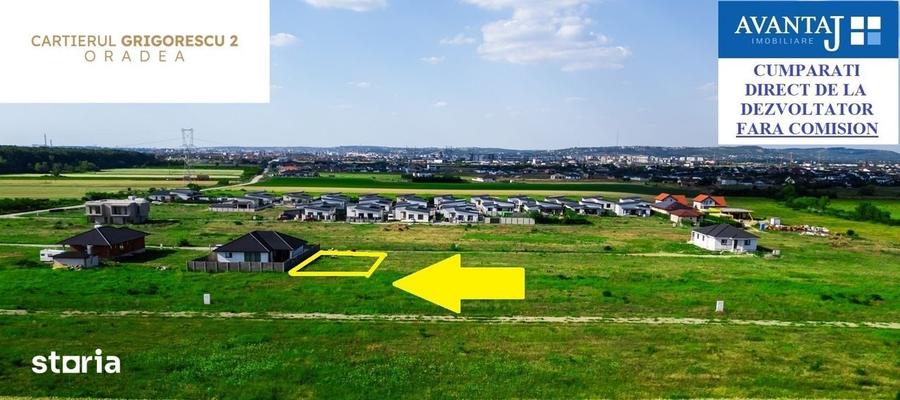 Teren de 540 mp, în Centura