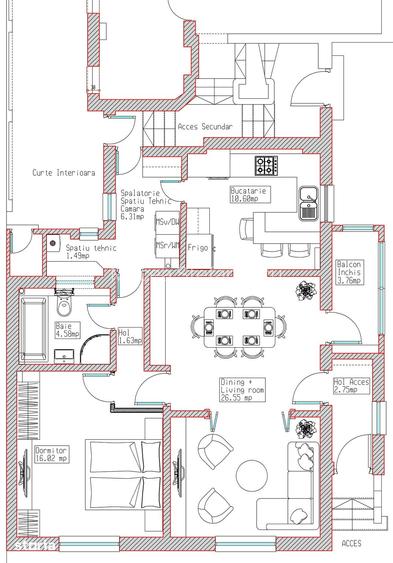 3 camere Doroban?ii / Naum Ramniceanu /94.7mp total/Parter/Proprietar