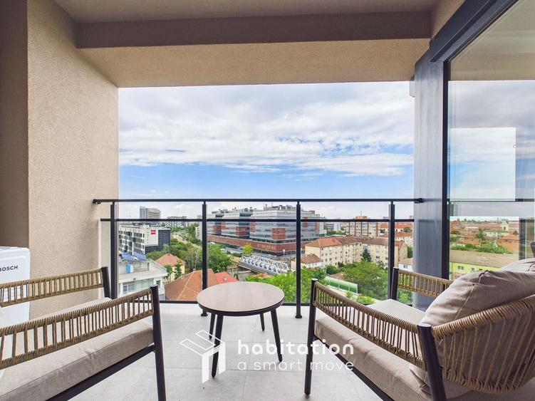 Apartament cu 2 camere decomandat, mobilat în Central