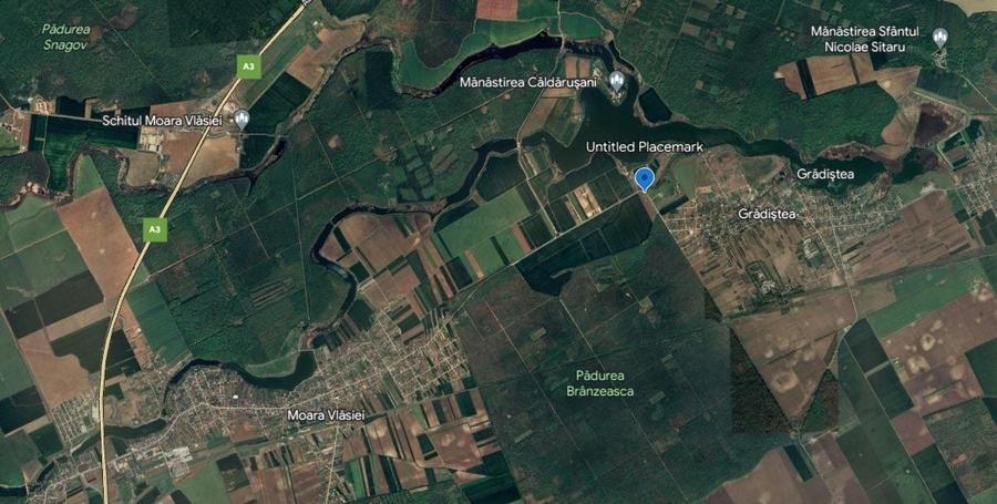 Teren Construcții intravilan de 794 mp, în Moara Vlăsiei