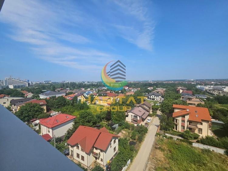Apartament cu 3 camere nedecomandat în Pipera
