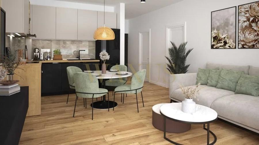 Apartament cu 2 camere semidecomandat, mobilat în Florești — fotografia 1