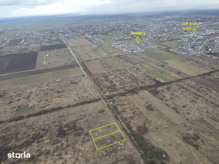 Oportunitate investitie 2 parcele teren langa Mosnita Veche - Ghiroda - 1