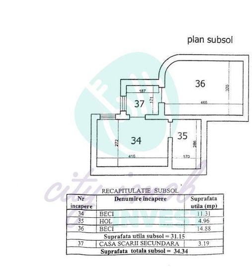 Casă cu 10 camere cu Teren 249 Mp în Iancului
