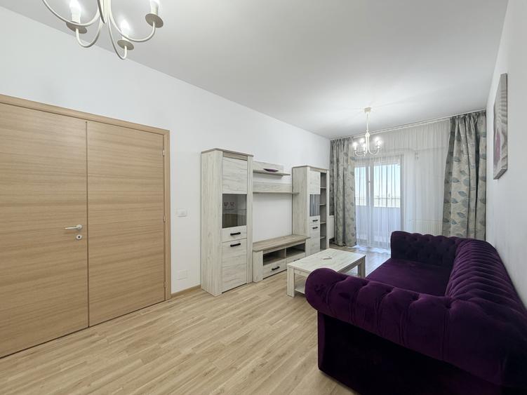 Apartament cu 2 camere decomandat, mobilat în Popești-Leordeni