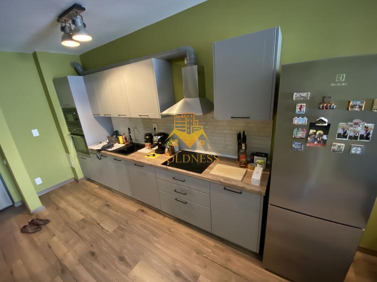 Apartament cu 2 camere semidecomandat, mobilat în Borhanci