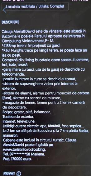 Casă cu 4 camere cu Teren 4800 Mp în Vama