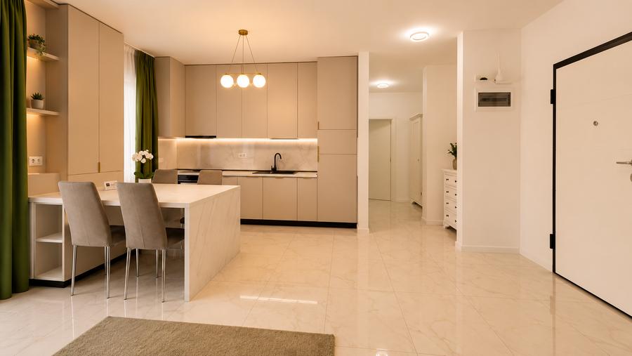 Apartament cu 2 camere semidecomandat în Giroc