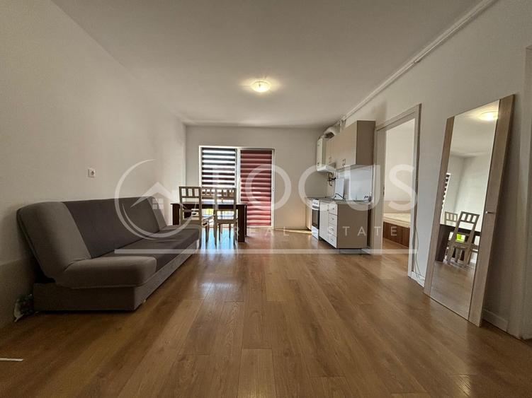 Apartament cu 2 camere semidecomandat, mobilat în Iris