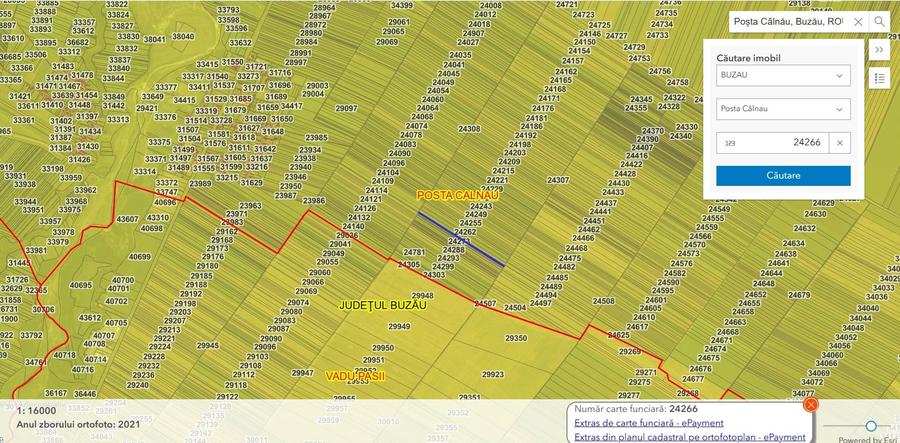 Teren agricol extravilan de 157141 mp, în Poșta Câlnău