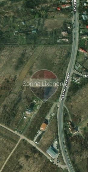 Teren Carcea / DN Strada Craiovei,intravilan 2000mp