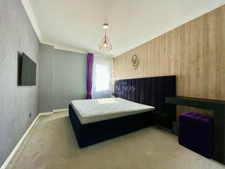 Apartament cu 3 camere decomandat, mobilat în Florești
