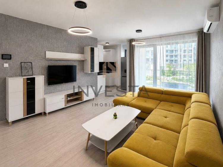 Apartament cu 2 camere semidecomandat, mobilat în Mărăști