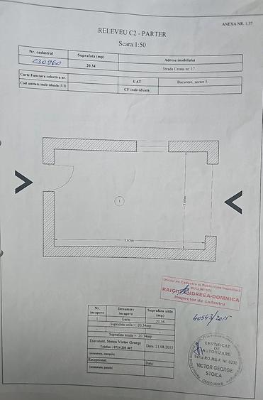 Casă cu 2 camere cu Teren 200 Mp în Rahova
