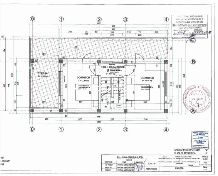 Casă individuală cu 2 camere cu Canalizare în Giurgiului