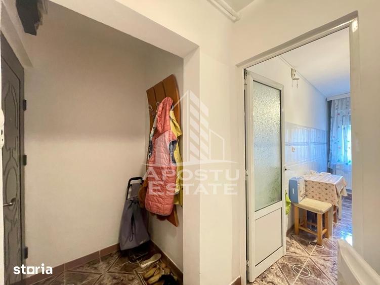 Apartament cu 2 camere semidecomandat în Șega