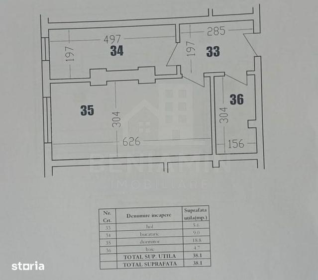 Garsonieră decomandată în Craiovița Nouă