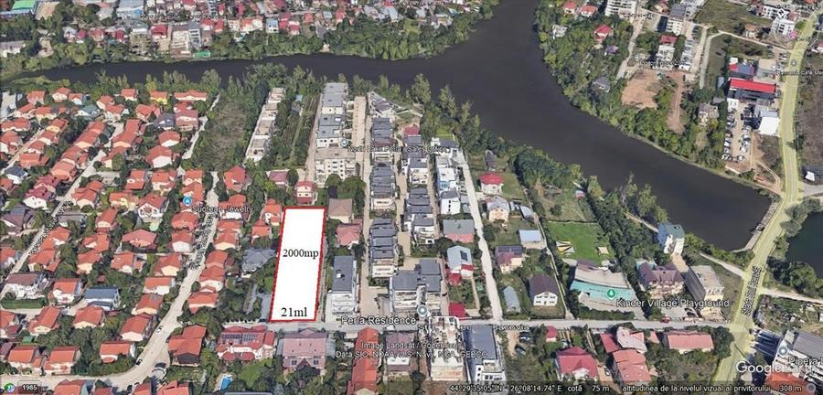 Teren Construcții intravilan de 2000 mp, în Pipera