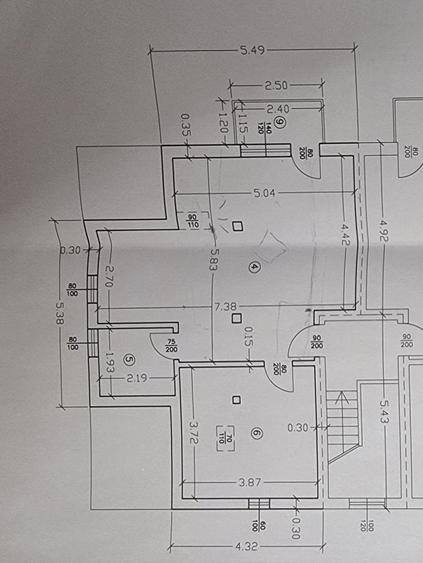 Apartament cu 2 camere semidecomandat, mobilat în Valea Alba