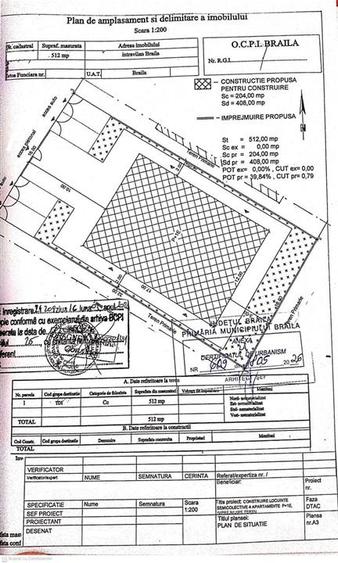 Teren Construcții intravilan de 512 mp, în Apollo
