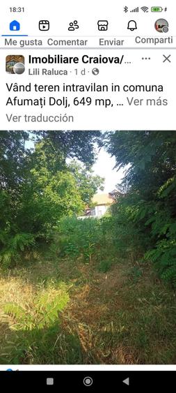 Teren de 649 mp, în Afumați