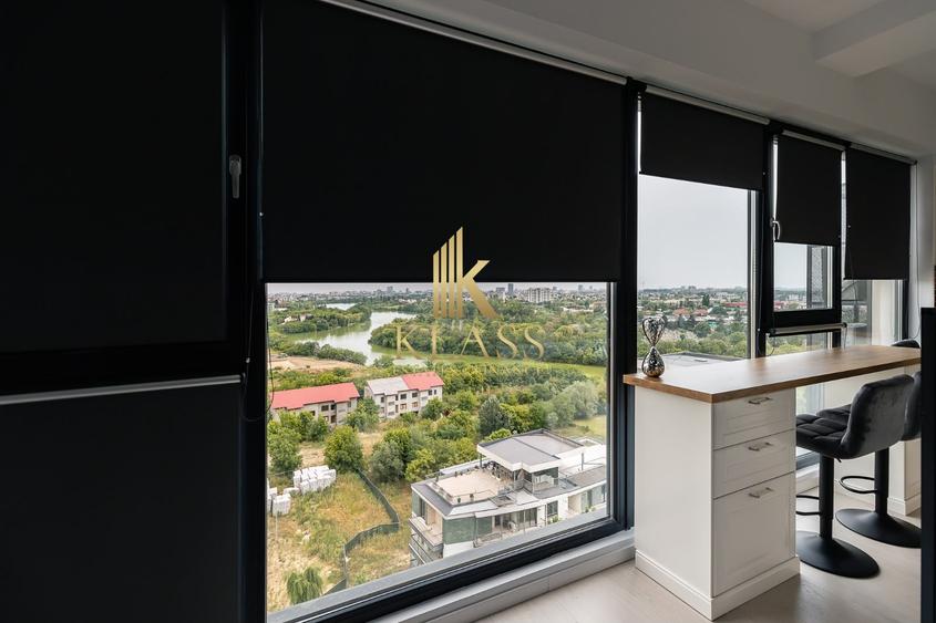 Apartament cu 2 camere semidecomandat, mobilat în Sisești