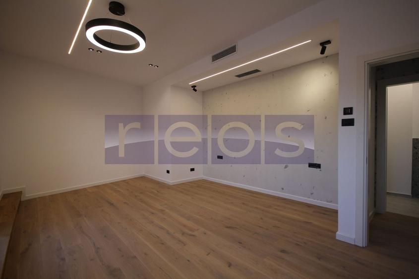 Penthouse cu 3 camere semidecomandat, mobilat în Băneasa