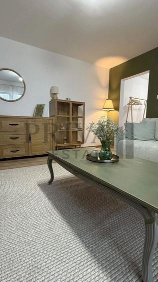 Apartament cu 2 camere nedecomandat, mobilat în Nord