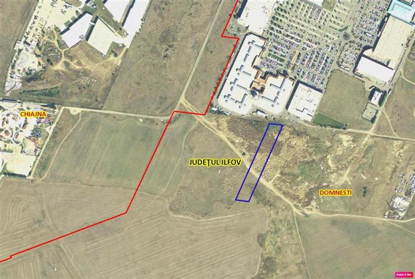 Teren Construcții intravilan de 9550 mp, în Domnești