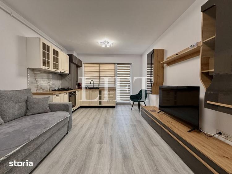 Apartament cu 2 camere decomandat, mobilat în Sânpetru