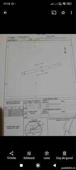 Teren de 2500 mp, în Central