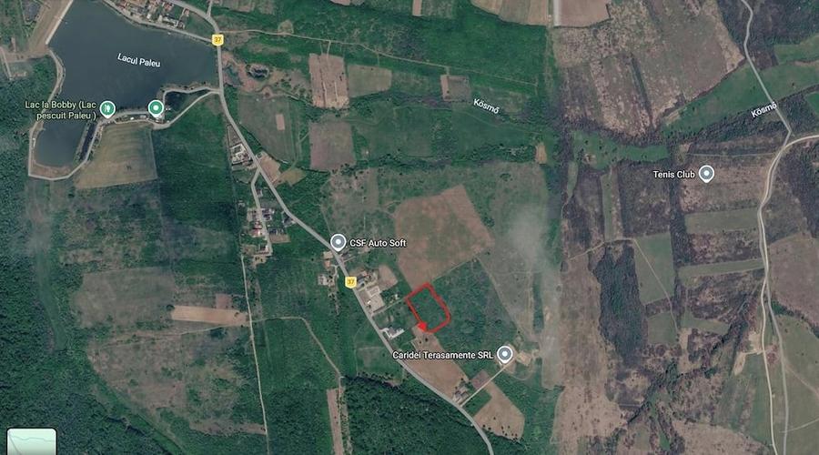 Teren de 895 mp, în Paleu