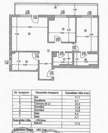 3 camere Nordmark RESIDENCE , mobilat / utilat / PARCARE! - 1